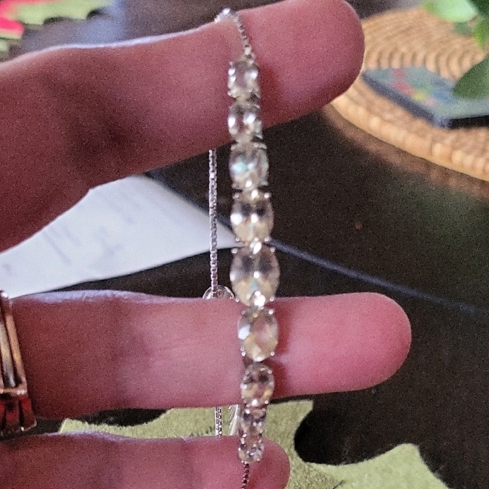 Beautiful Mexican Yellow Labradorite Slider Bracelet